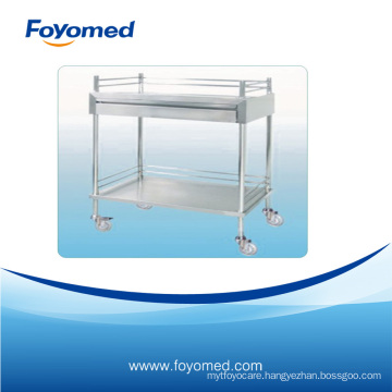 Stainless Steel Medical Trolley- I type